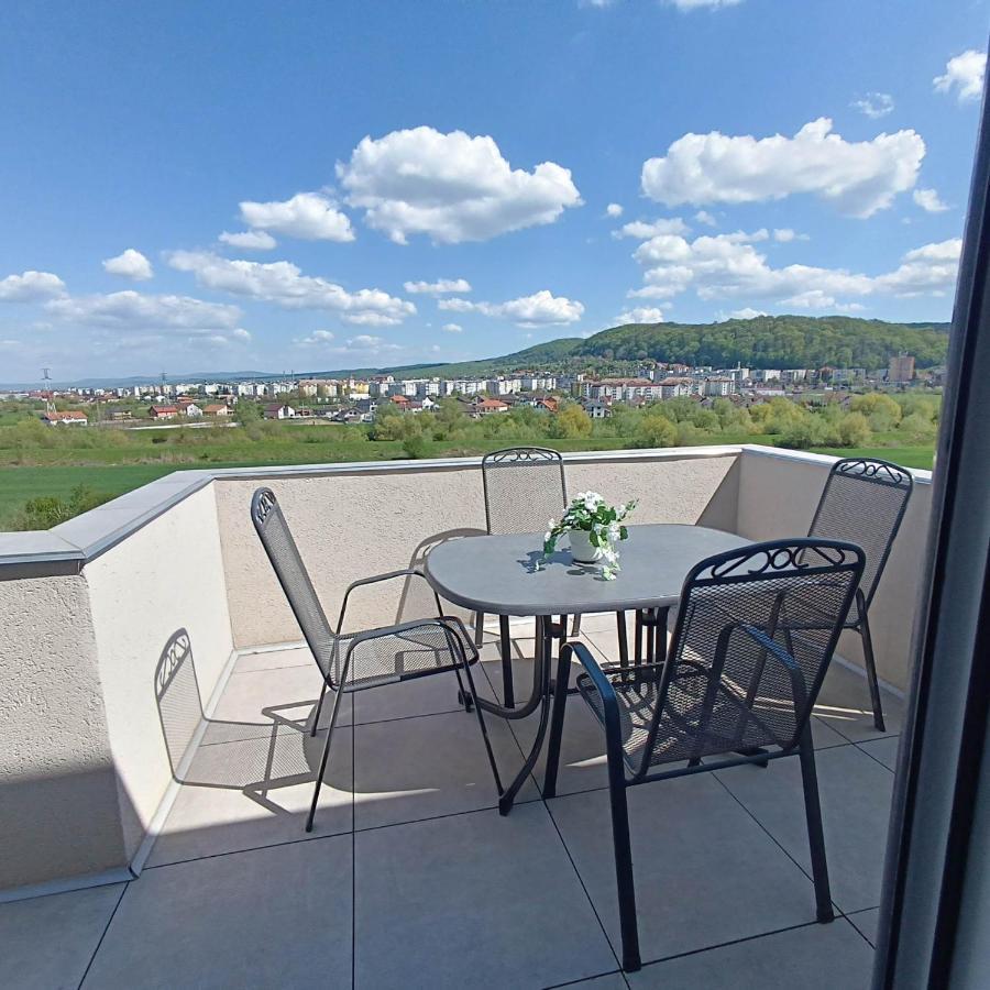 Neue, Moderne Penthousewohnung Sighişoara Dış mekan fotoğraf
